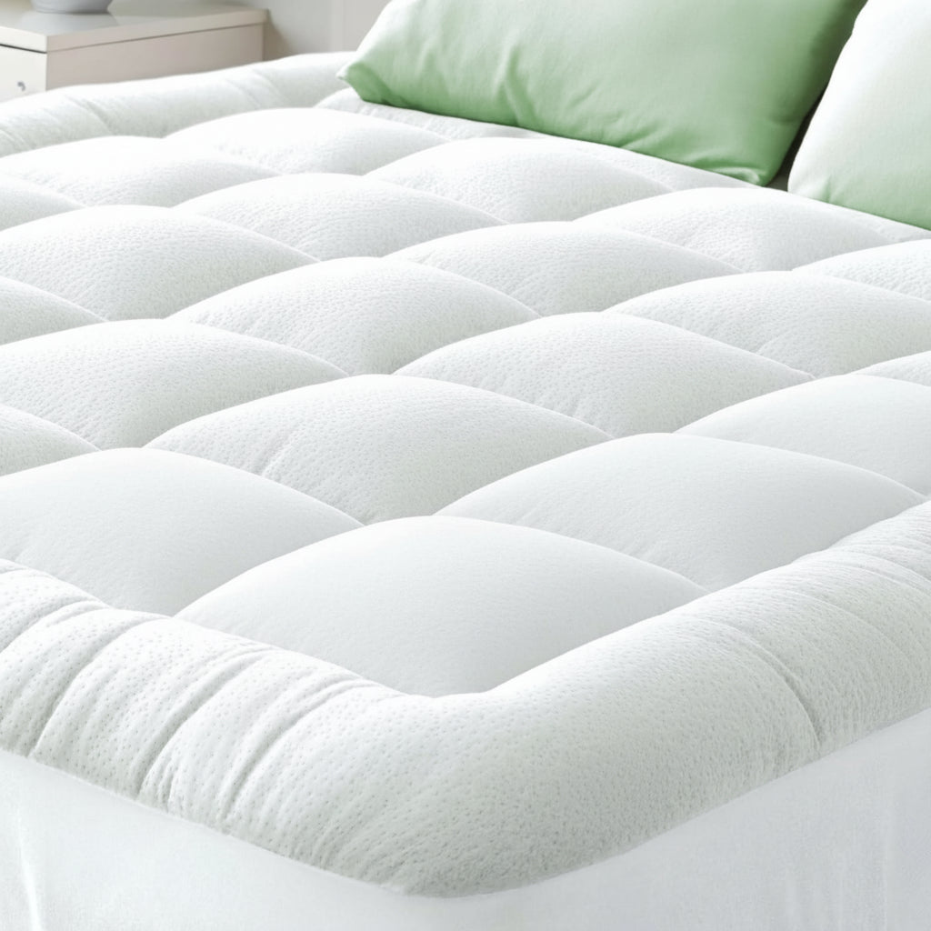 Premium Bamboo Cooling Mattress Topper