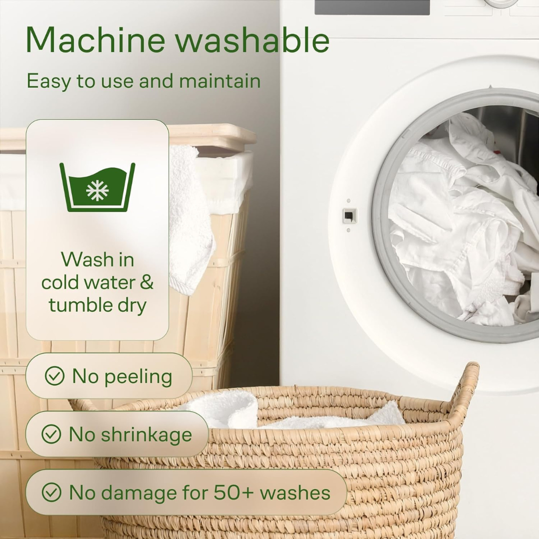 Premium Bamboo Cooling Mattress Topper