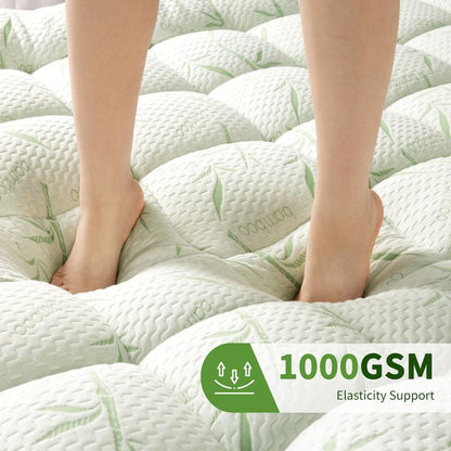 Hotel Luxe Cooling Mattress Topper
