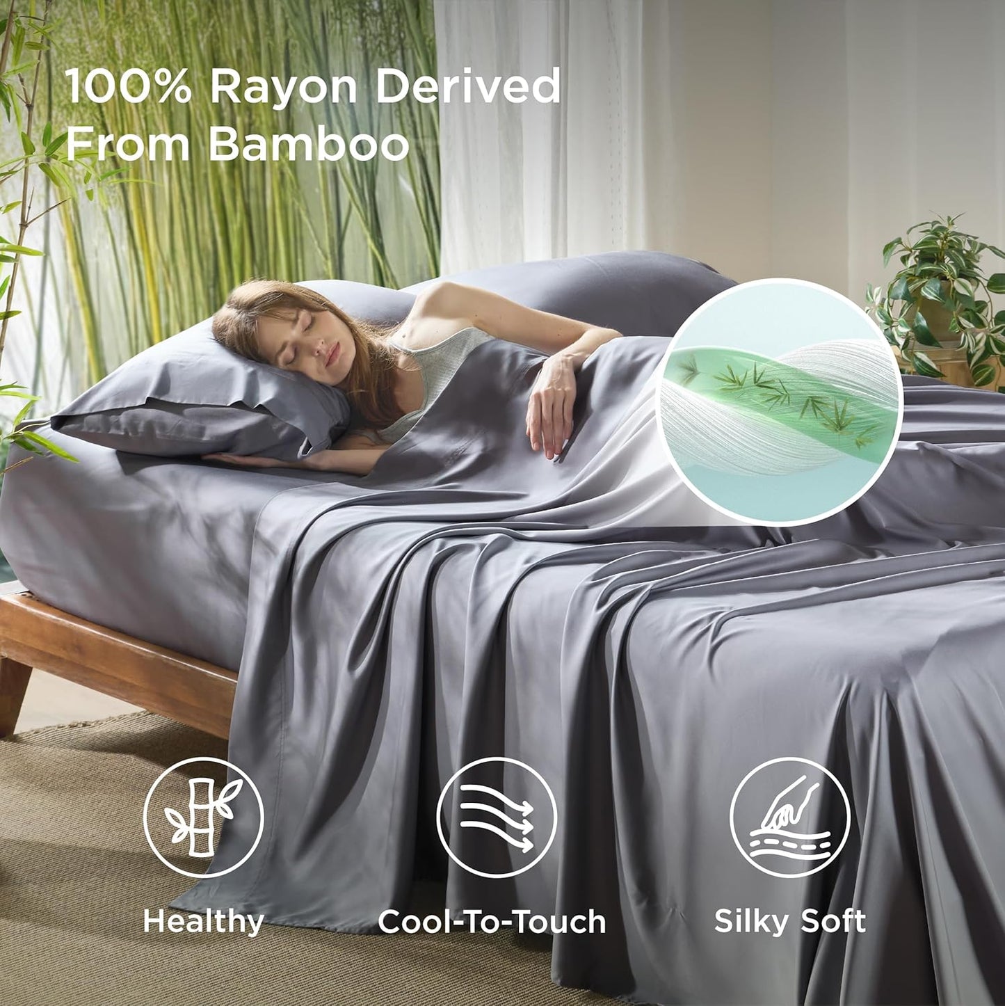 Bamboo Cooling Bedding Set