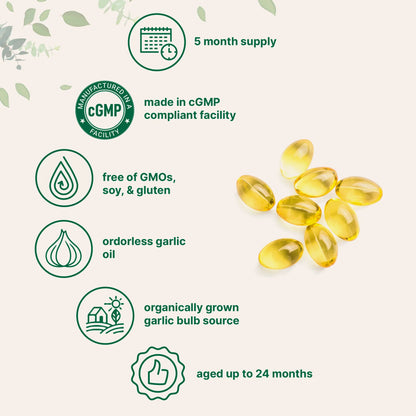 Aged Garlic Extract - 7500 mg Odorless