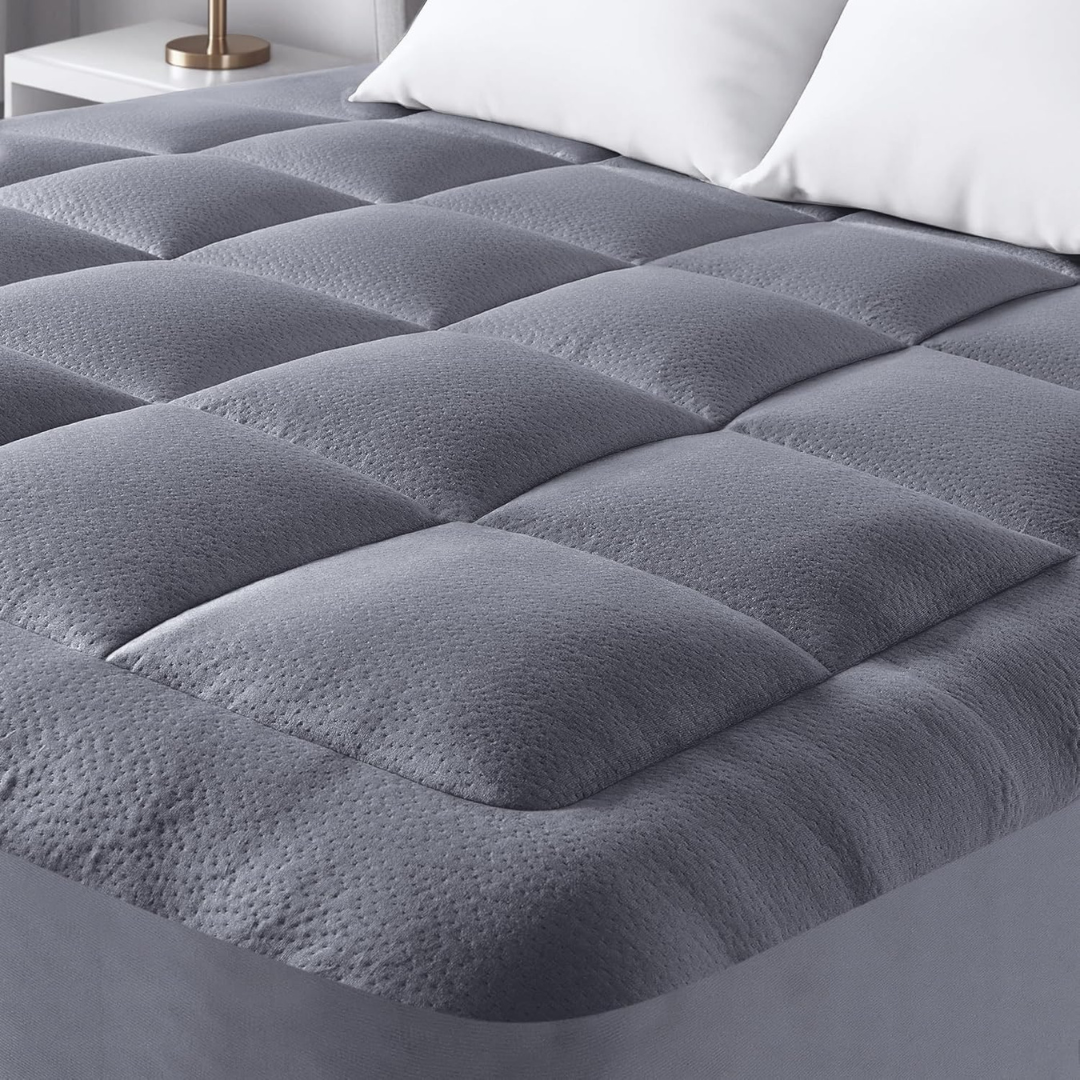 Premium Bamboo Cooling Mattress Topper