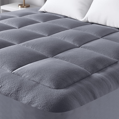 Premium Bamboo Cooling Mattress Topper