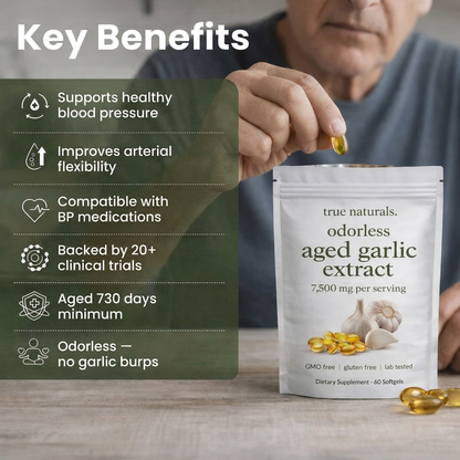 Aged Garlic Extract - 7500 mg Odorless